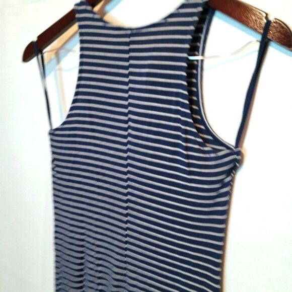 Gap Sleeveless Striped Maxi Dress Size XXS - Picture 7 of 11